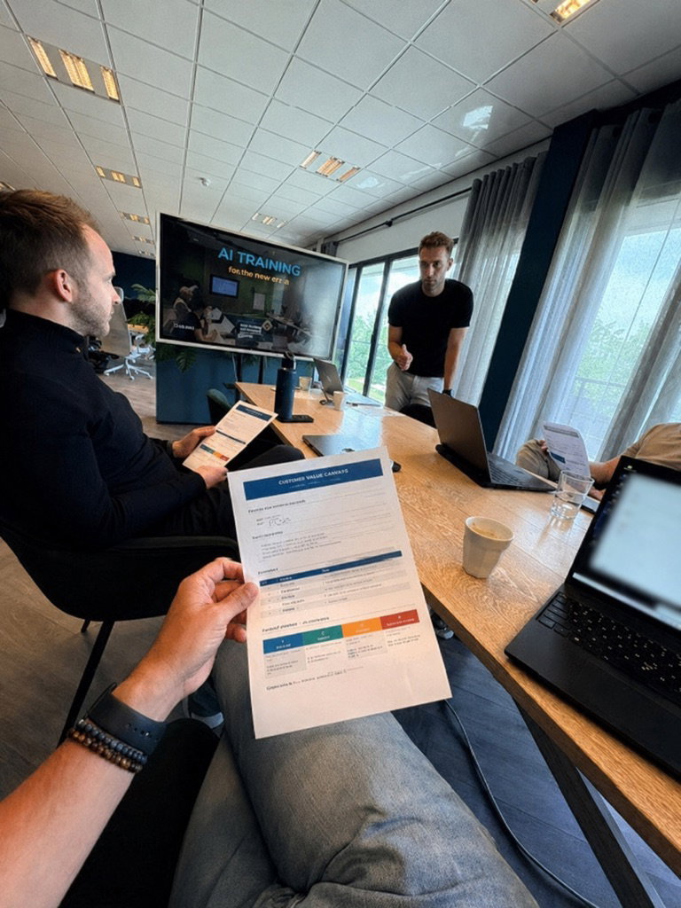 Afbeelding tijdens de AI training
